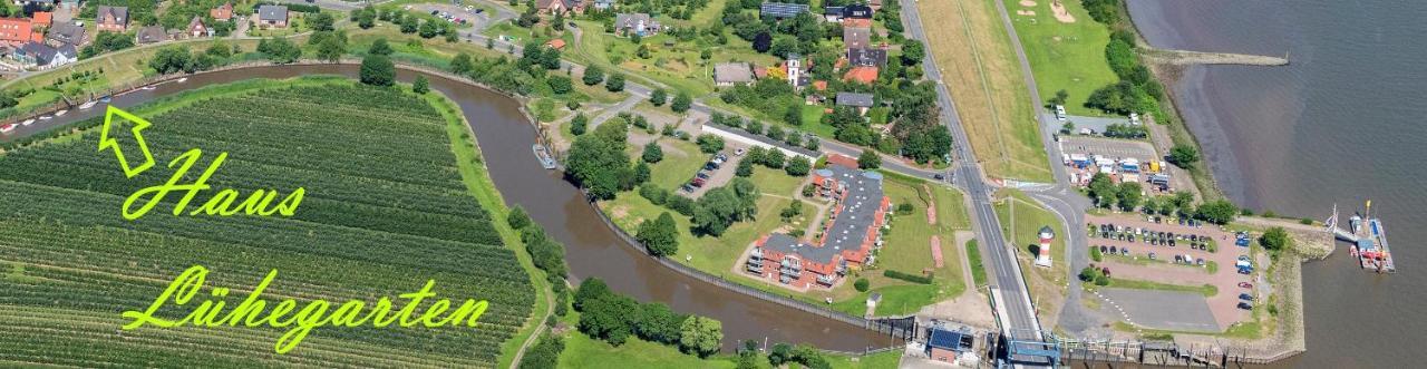 Fewo Blankenese Im Haus Luehegarten Grünendeich Kültér fotó