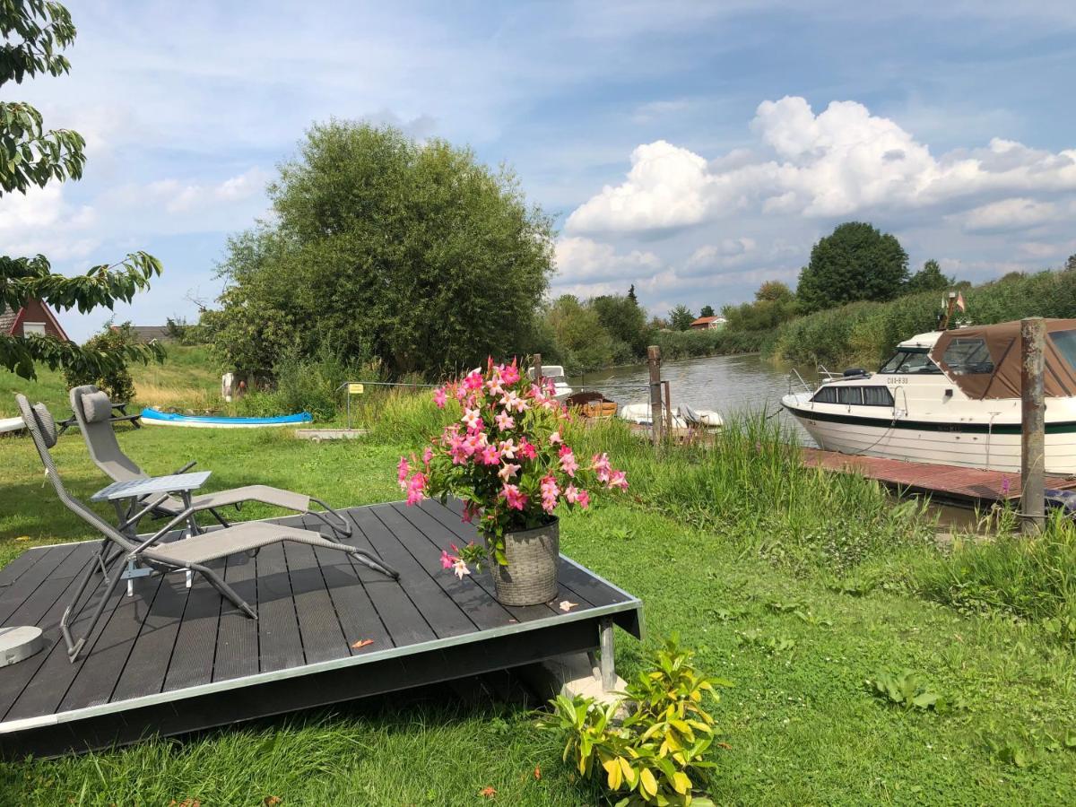Fewo Blankenese Im Haus Luehegarten Grünendeich Kültér fotó